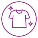 icono con una camiseta blanca perfecta