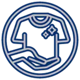 icono con una camisa limpia