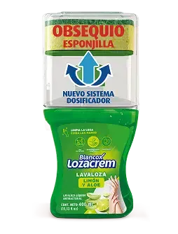 Botella lavaloza limón 400ml
