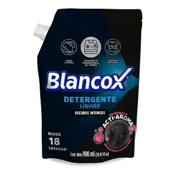 Detergente oscuro intenso